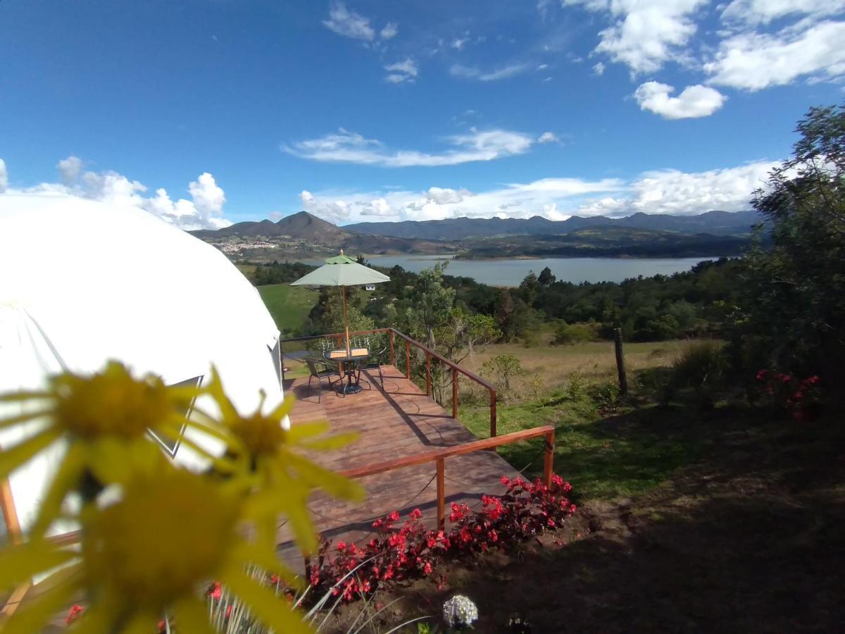Glamping La Villa Ґуатавіта Екстер'єр фото