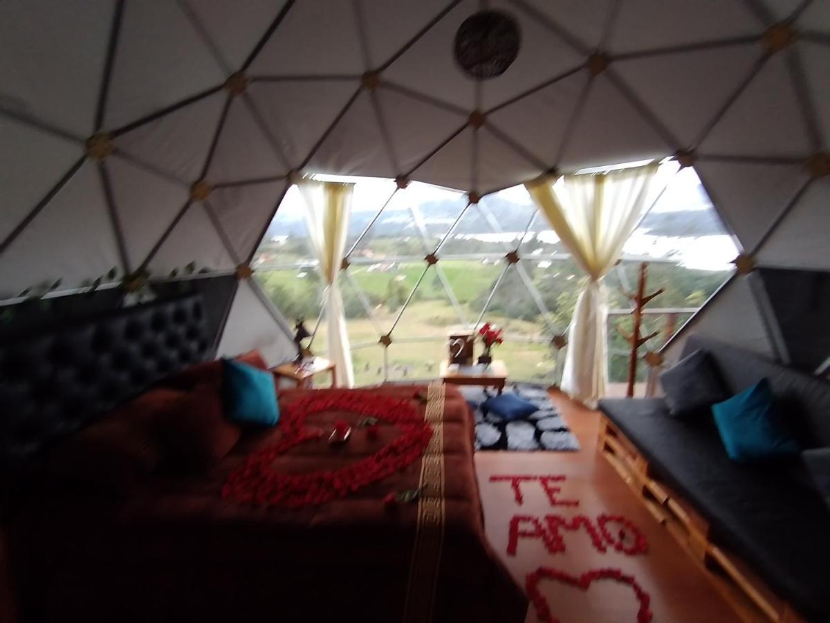 Glamping La Villa Ґуатавіта Екстер'єр фото
