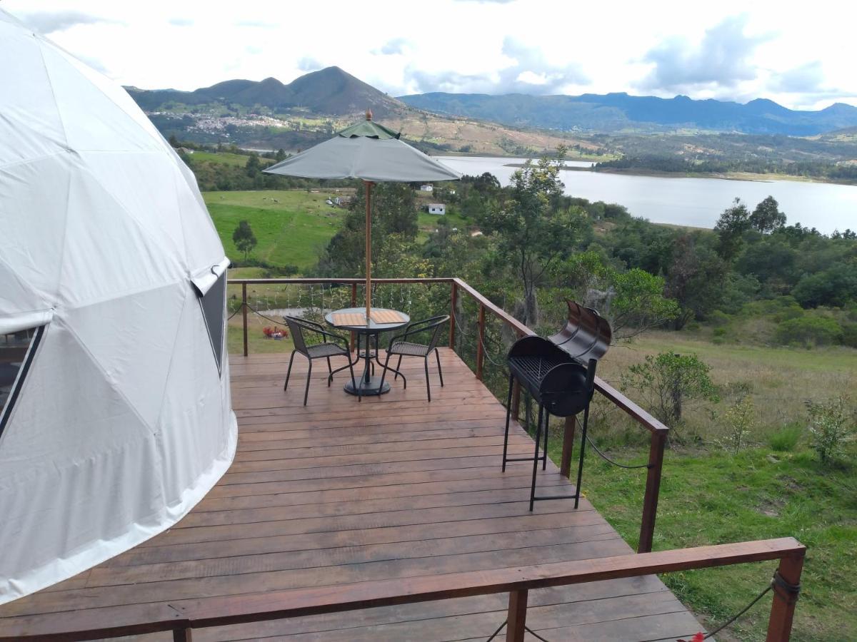 Glamping La Villa Ґуатавіта Екстер'єр фото