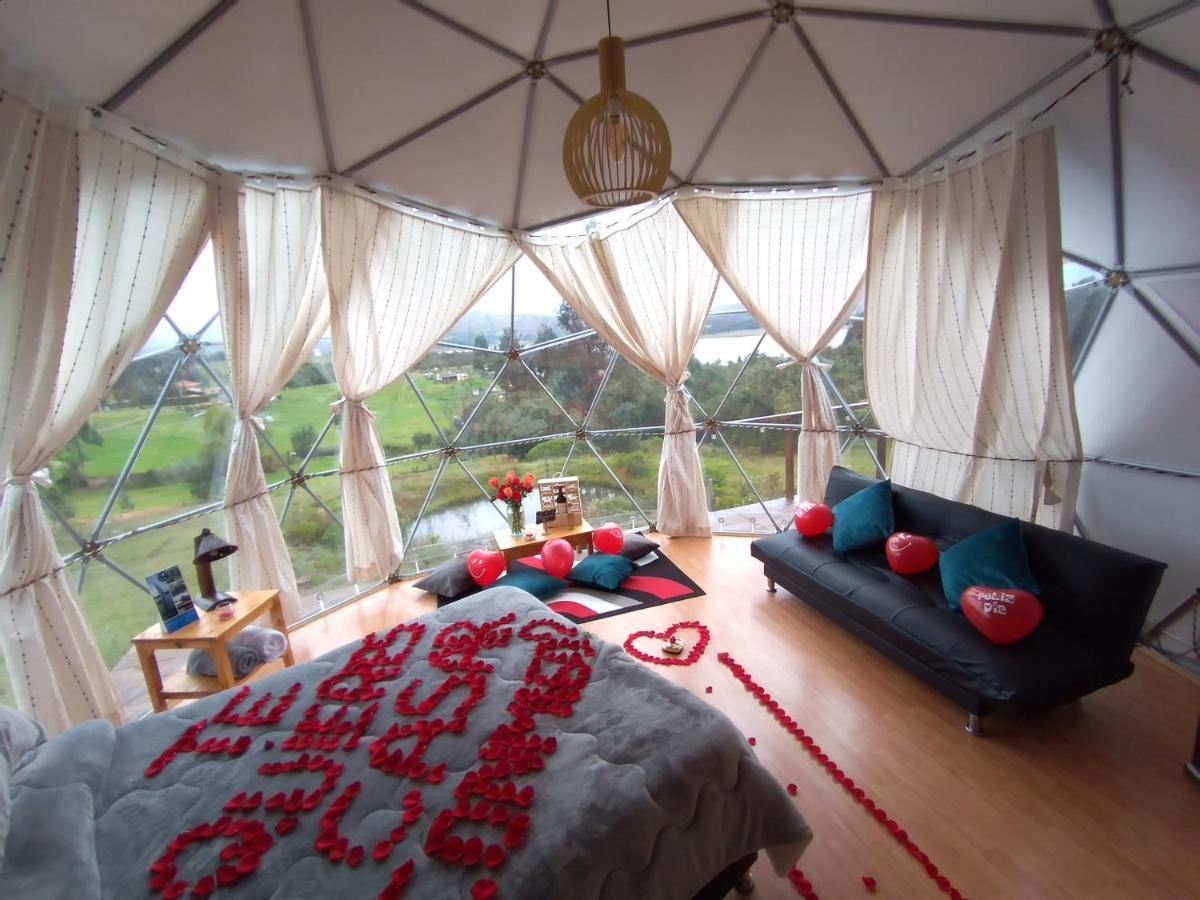 Glamping La Villa Ґуатавіта Екстер'єр фото