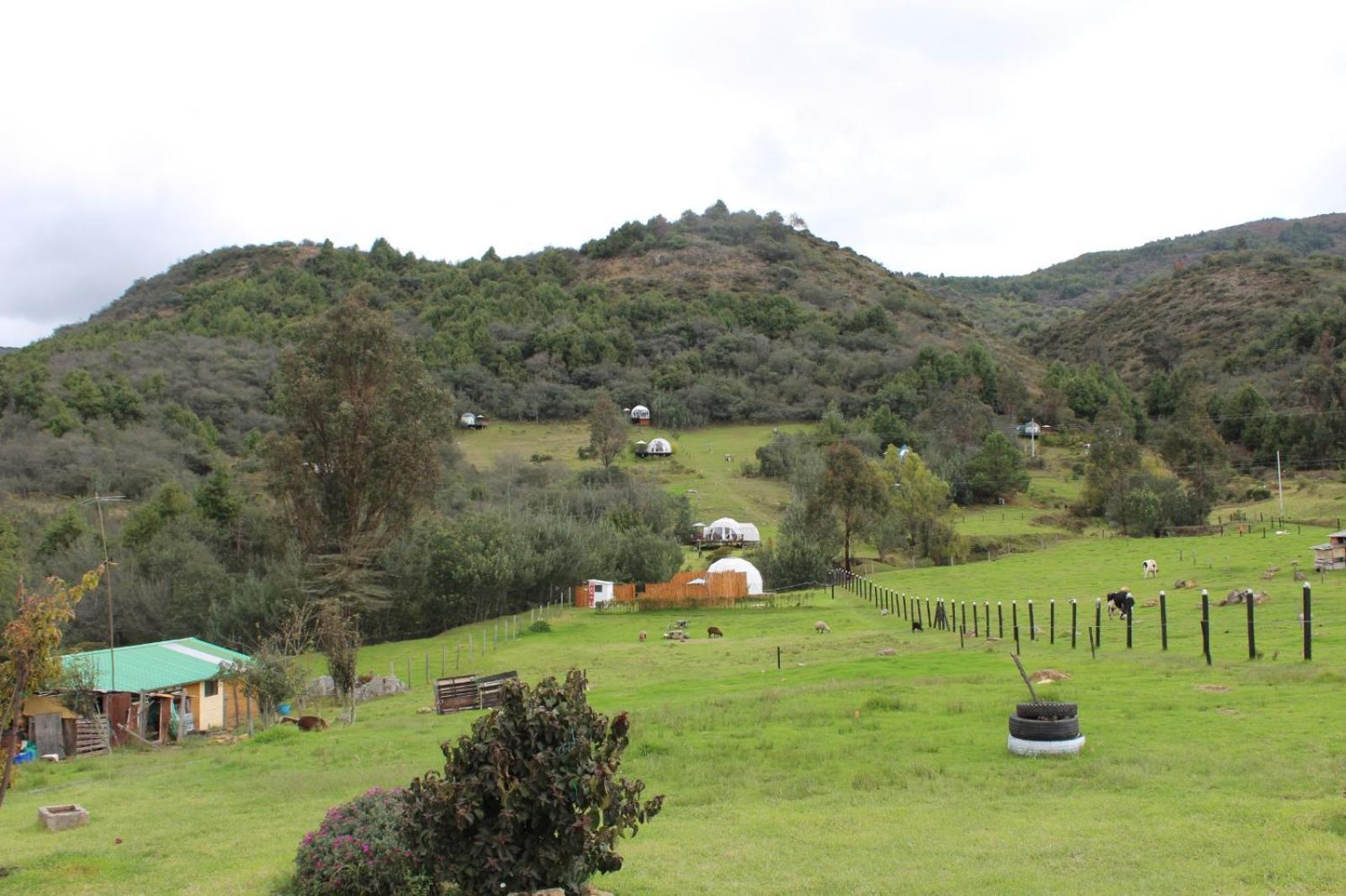Glamping La Villa Ґуатавіта Екстер'єр фото