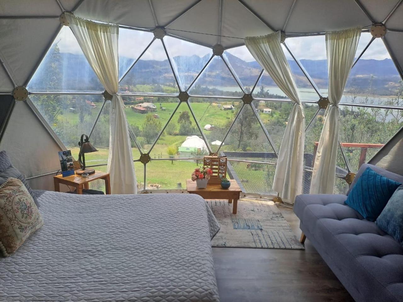 Glamping La Villa Ґуатавіта Екстер'єр фото