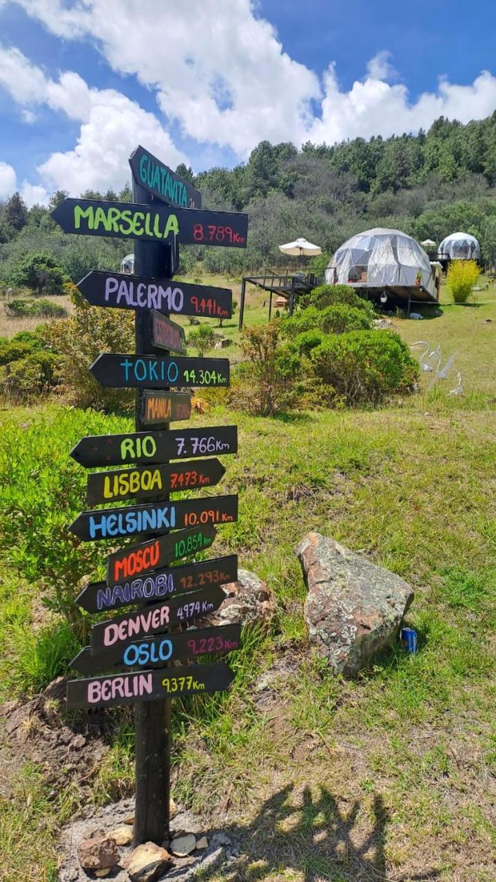 Glamping La Villa Ґуатавіта Екстер'єр фото