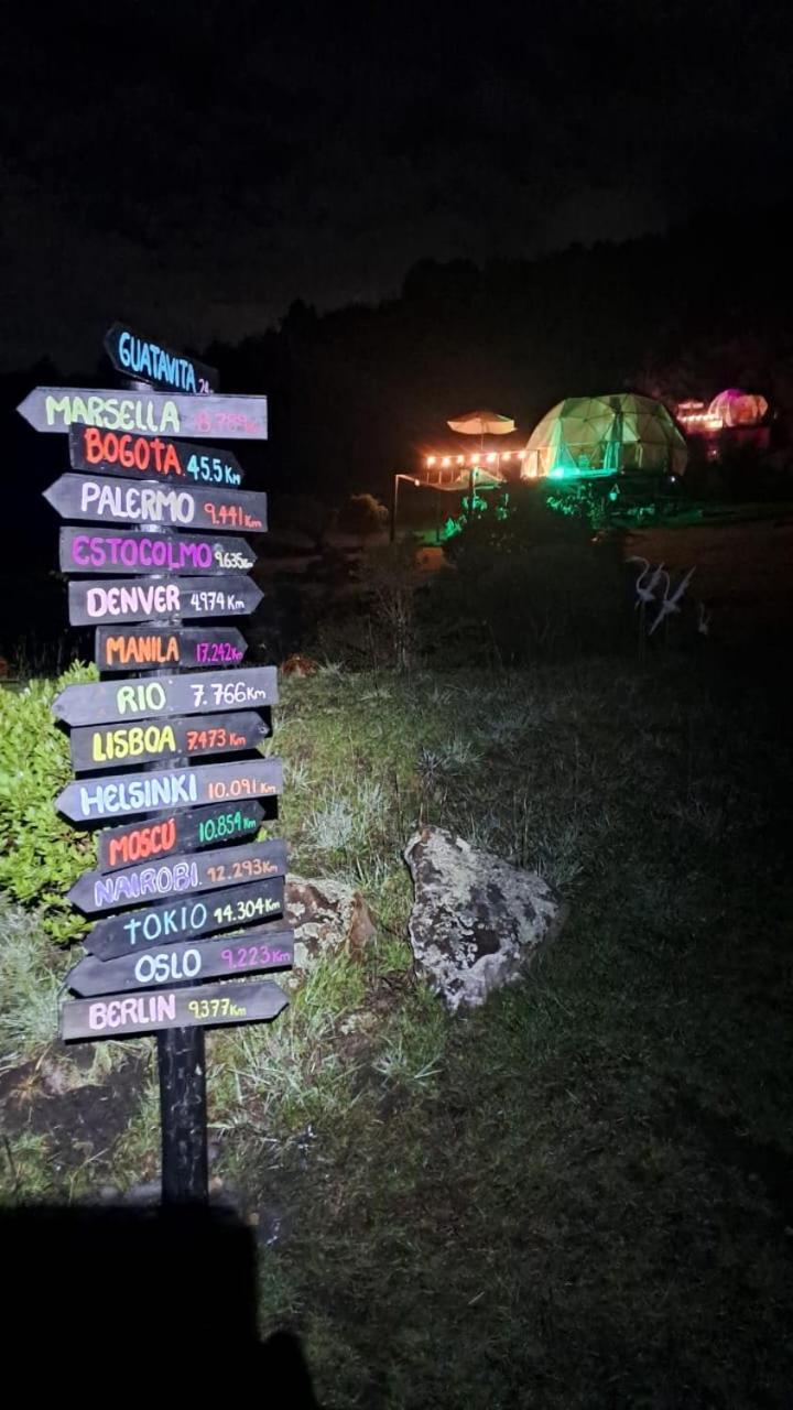 Glamping La Villa Ґуатавіта Екстер'єр фото